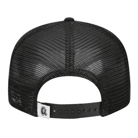 Atlanta Braves Trucker Meshback New Era Black 9FIFTY Adjustable Snapback Hat