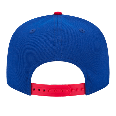 Atlanta Braves Cooperstown Collection New Era Royal/Red 9FIFTY Adjustable Snapback Hat