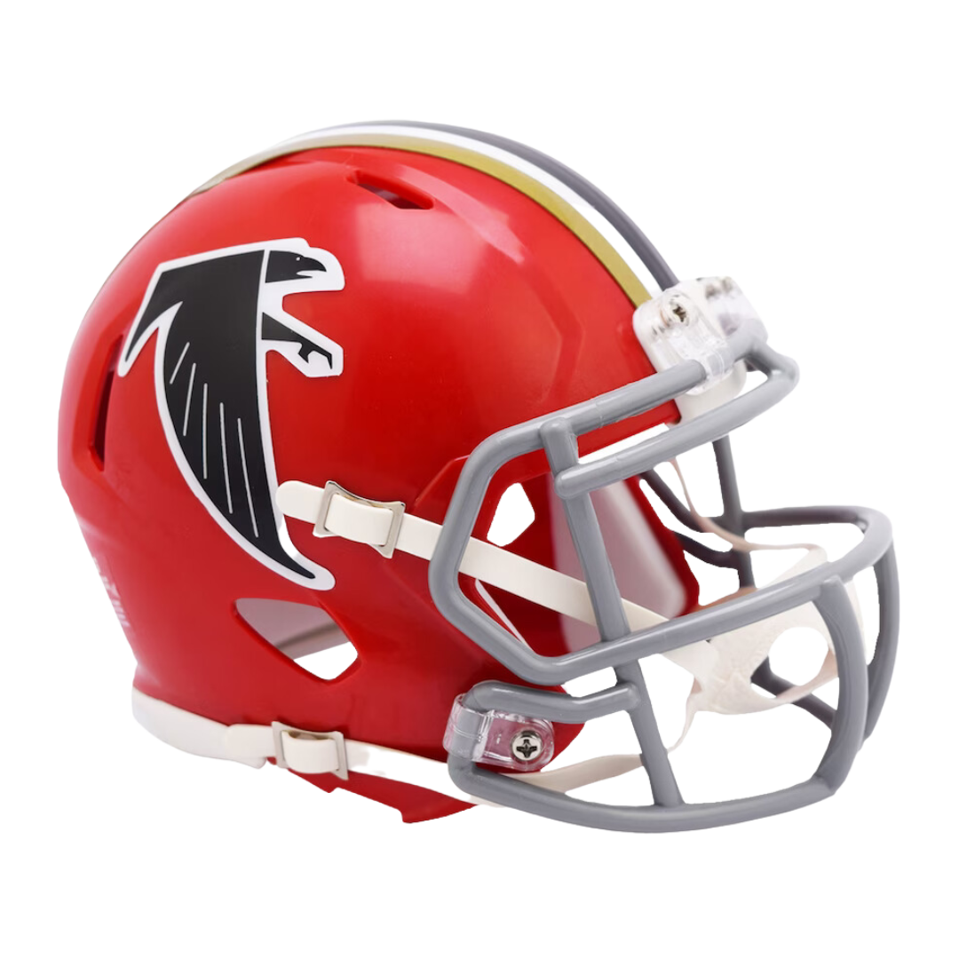 Atlanta Falcons 1966-1969 Throwback Speed Riddell Mini Football Helmet
