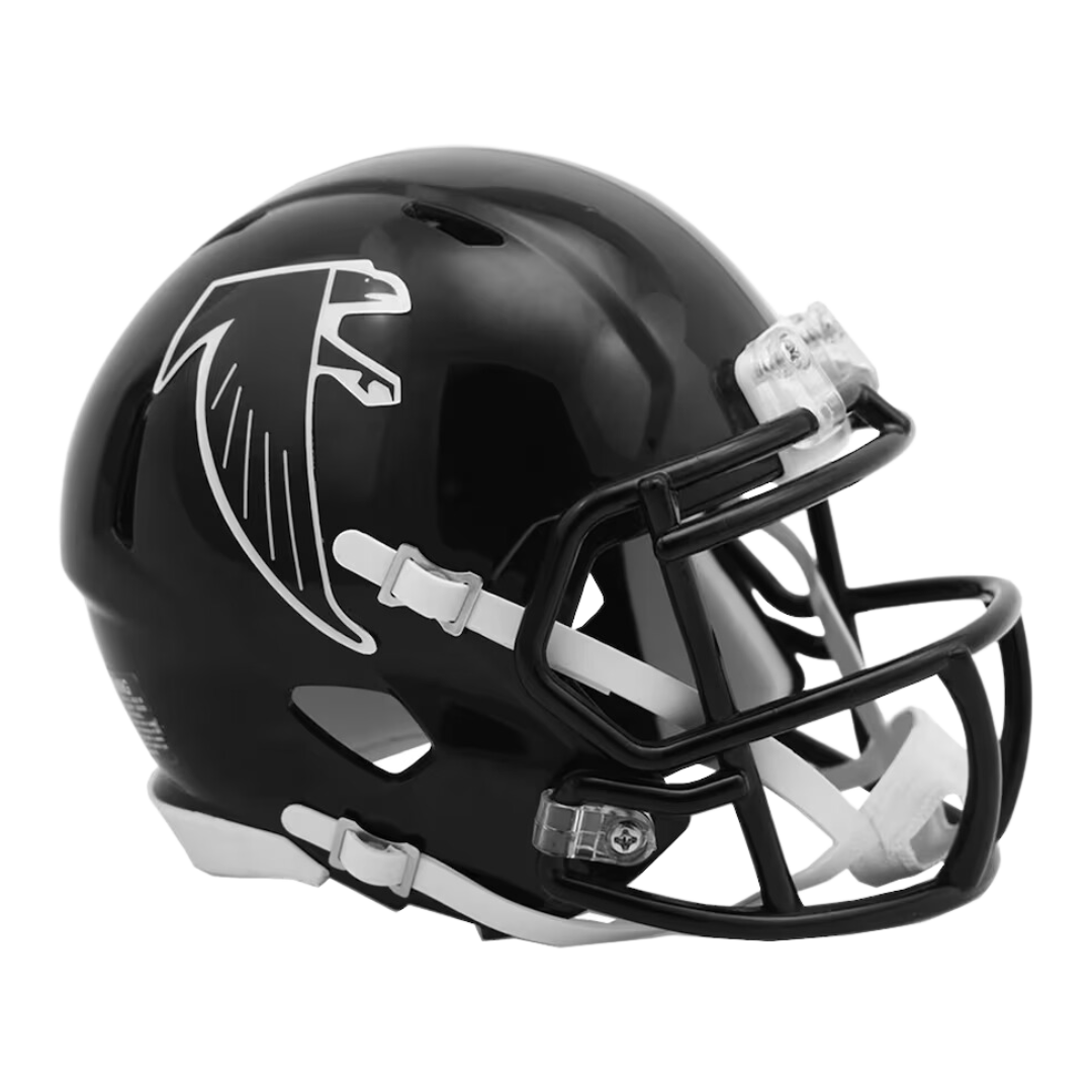 Atlanta Falcons 1990-2002 Throwback Speed Riddell Mini Football Helmet