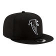 Atlanta Falcons Basic New Era Black 9FIFTY Adjustable Snapback Hat