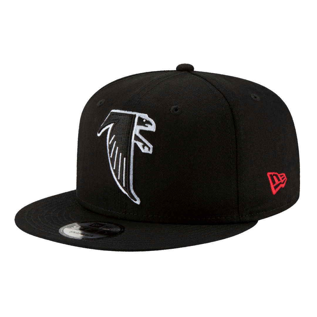 Atlanta Falcons Basic New Era Black 9FIFTY Adjustable Snapback Hat