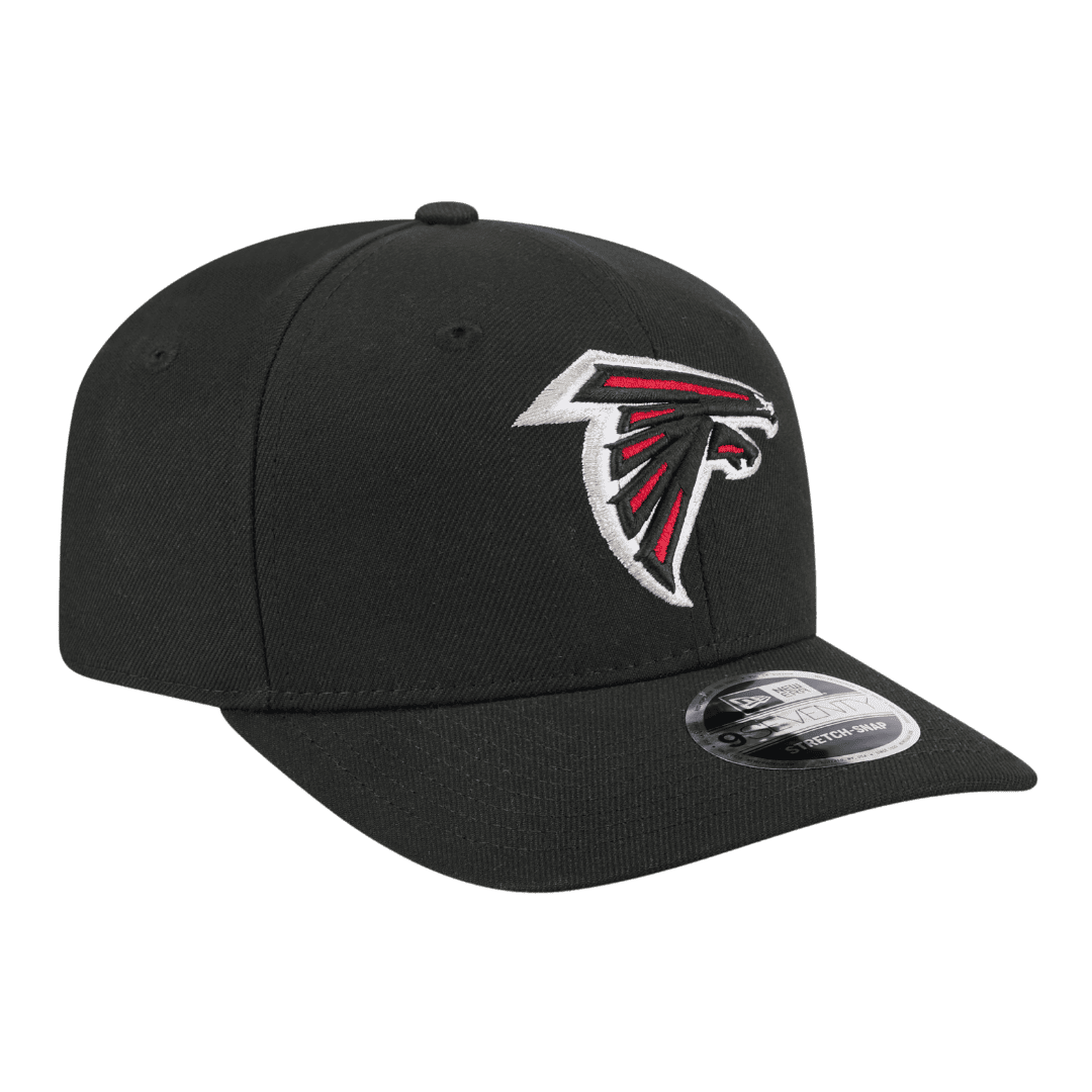 Atlanta Falcons New Era 9SEVENTY Black Stretch-Snap Hat