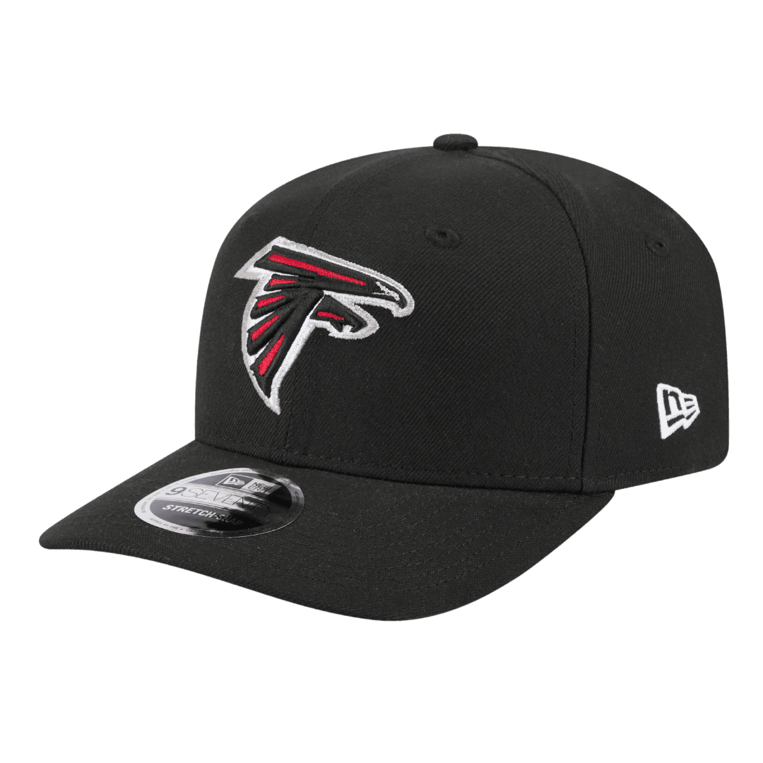 Atlanta Falcons New Era 9SEVENTY Black Stretch-Snap Hat