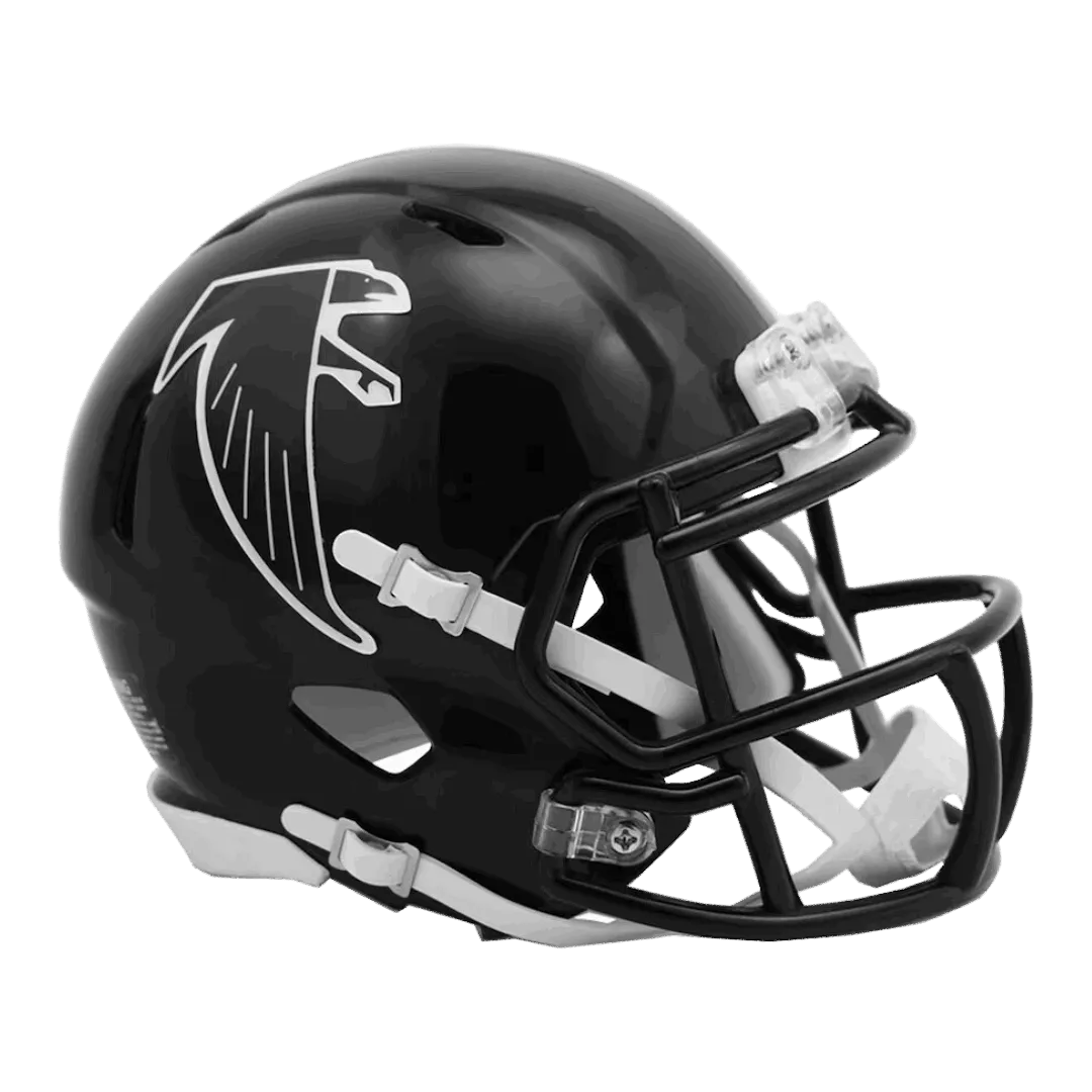 Atlanta Falcons 1990-2002 Throwback Speed Riddell Mini Football Helmet