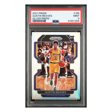 Austin Reaves PSA 9 2021 Panini Prizm Silver Rookie RC Card #165