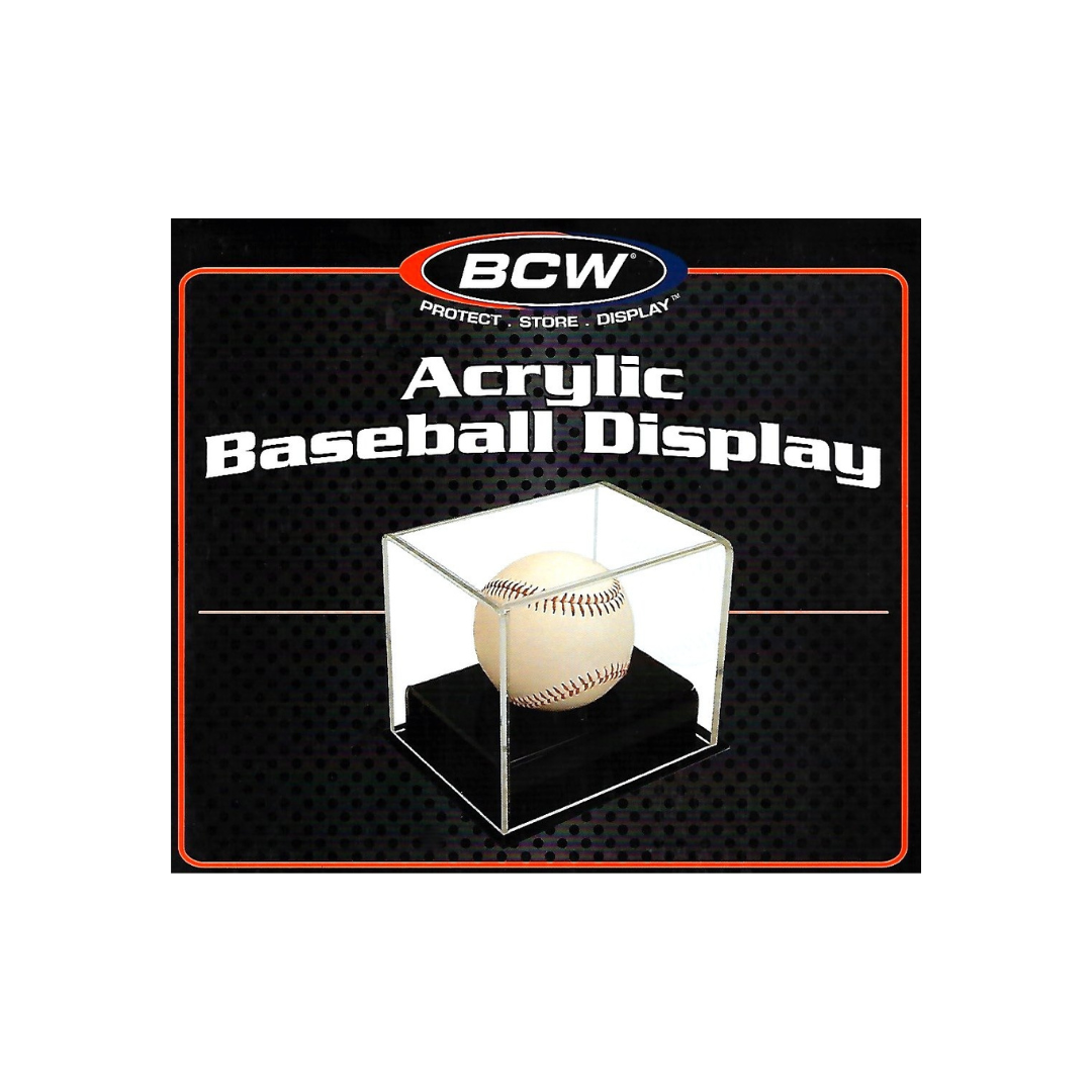 Baseball Single Ball Acrylic Display Case