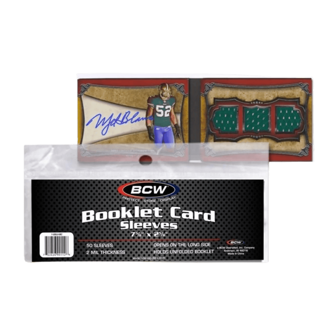 BCW Booklet Card Sleeves - 50 Count
