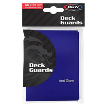 BCW Deck Guard - Double Matte - Pick Your Color - 50 Sleeves Per Pack