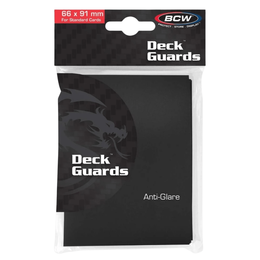 BCW Deck Guard - Double Matte - Pick Your Color - 50 Sleeves Per Pack