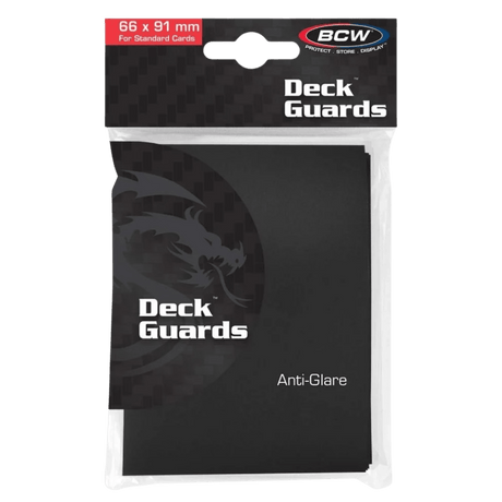 BCW Deck Guard - Double Matte - Pick Your Color - 50 Sleeves Per Pack