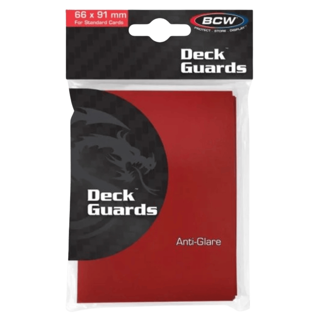 BCW Deck Guard - Double Matte - Pick Your Color - 50 Sleeves Per Pack