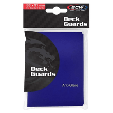 BCW Deck Guard - Double Matte - Pick Your Color - 50 Sleeves Per Pack