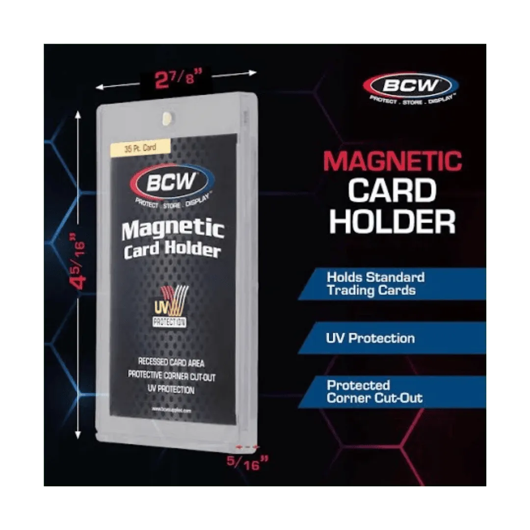 BCW One Touch Magnetic Card Holder