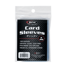 BCW Standard Card Sleeves - 100 Count