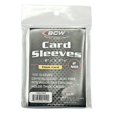 BCW Thick Card Sleeves - 100 Count
