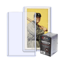 BCW Toploader Tobacco Card Holder 1 11/16"x2 7/8" Standard - 25 Pack