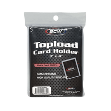 BCW Toploader Trading Card Holder 3"x4" - 360 PT - 1 Pack