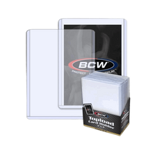 BCW Toploader Trading Card Holder 3"x4" - Various Sizes