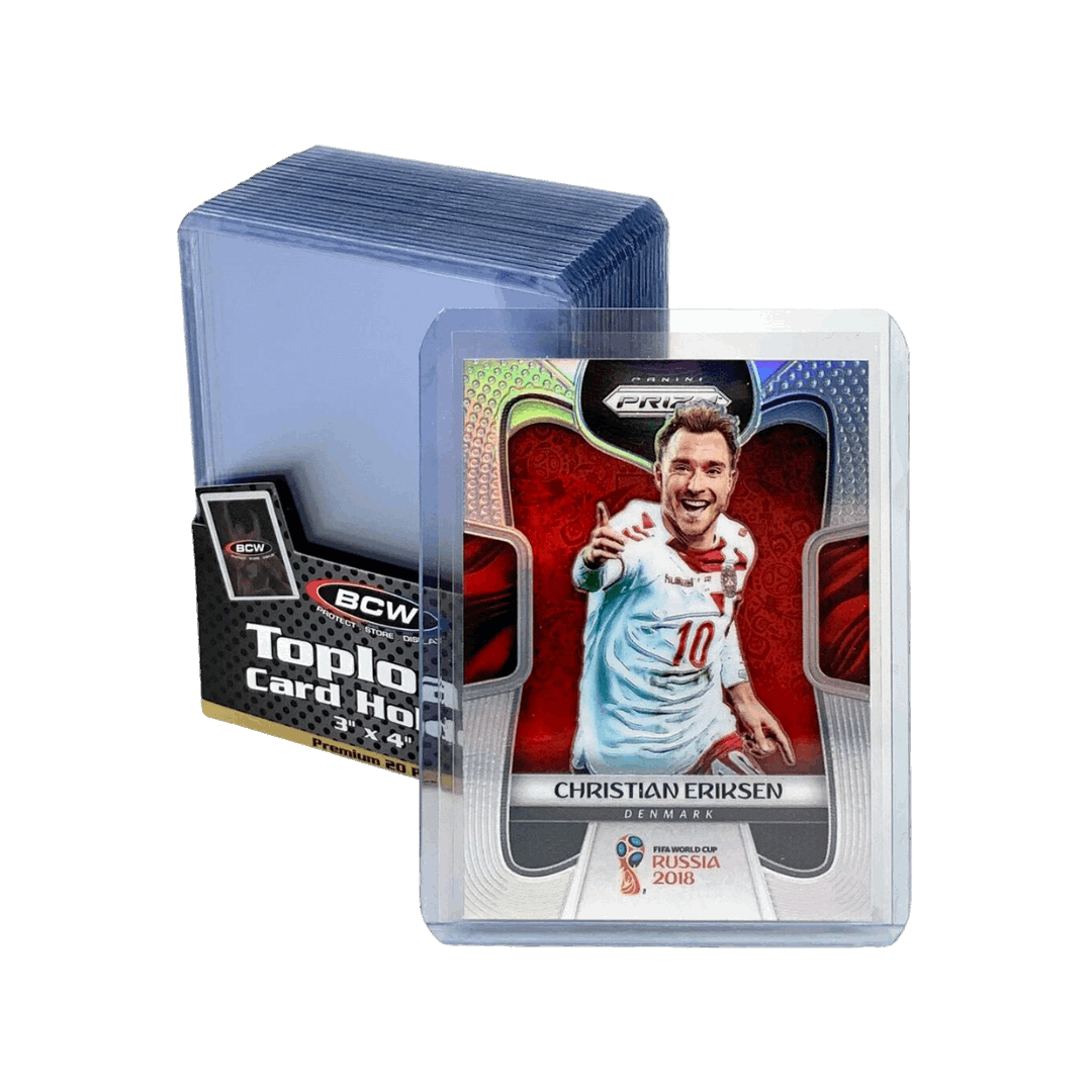 BCW Toploader Trading Card Holder 3"x4" - Various Sizes