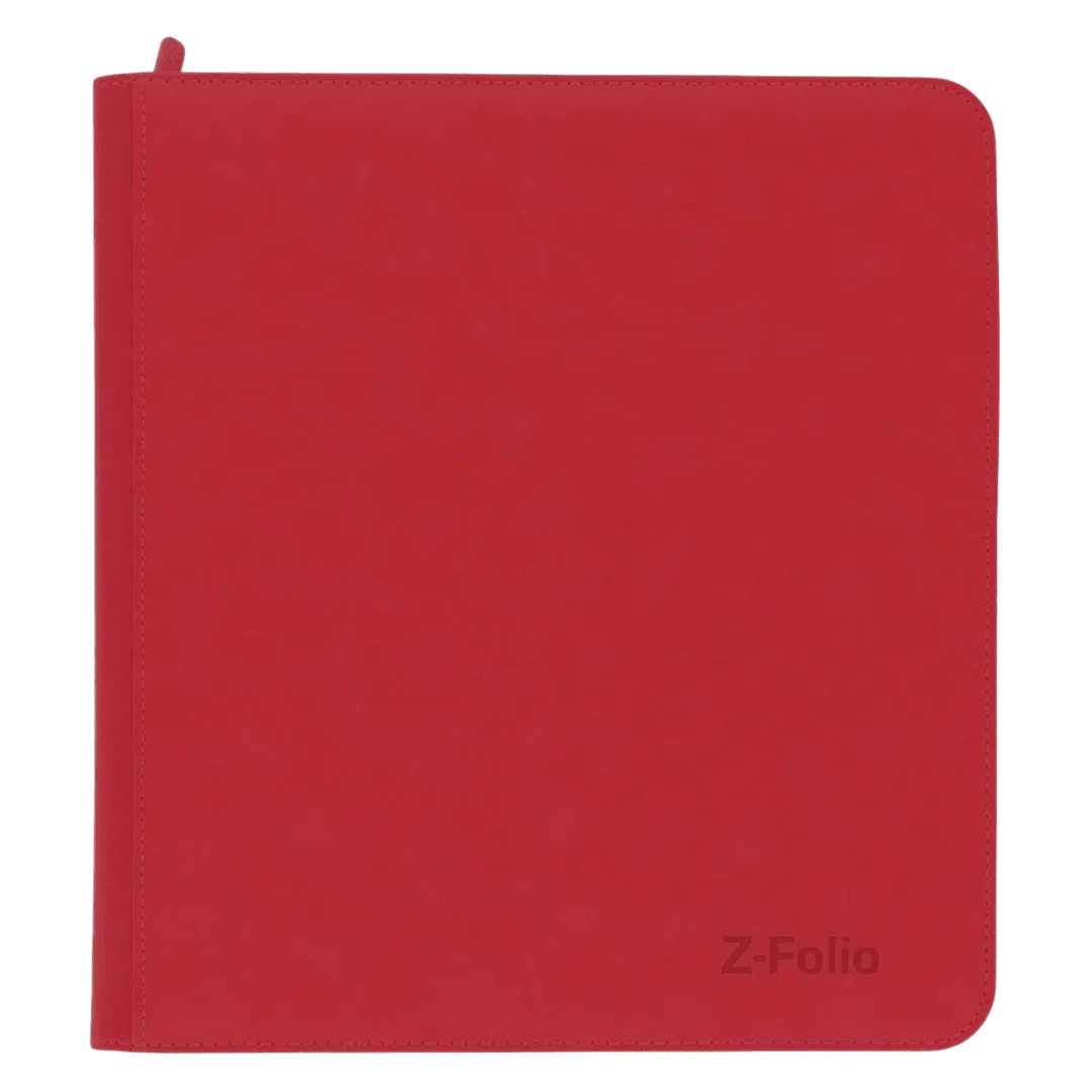BCW Z-Folio 12-Pocket Album - Red