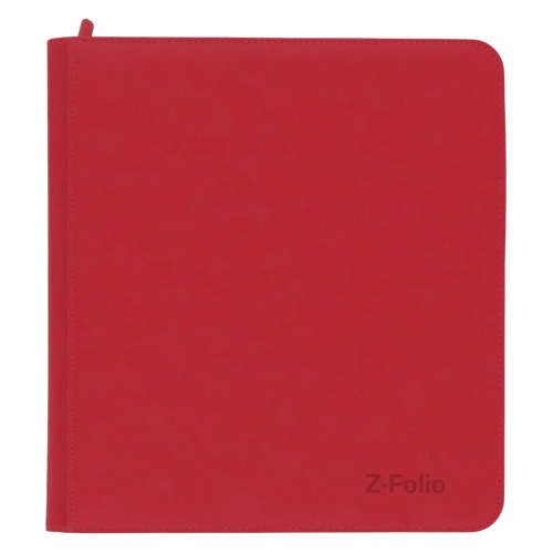 BCW Z-Folio 12-Pocket Album - Red