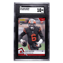 Baker Mayfield SGC 10 2018 Panini Instant Rookie RC #1/ 576 Card #1