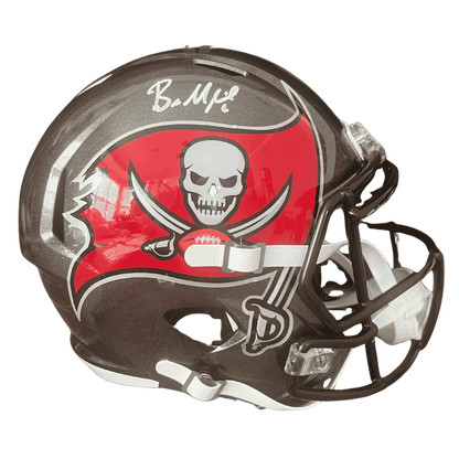 Baker Mayfield Tampa Bay Buccaneers Autographed Full Size Replica Helmet - Beckett COA