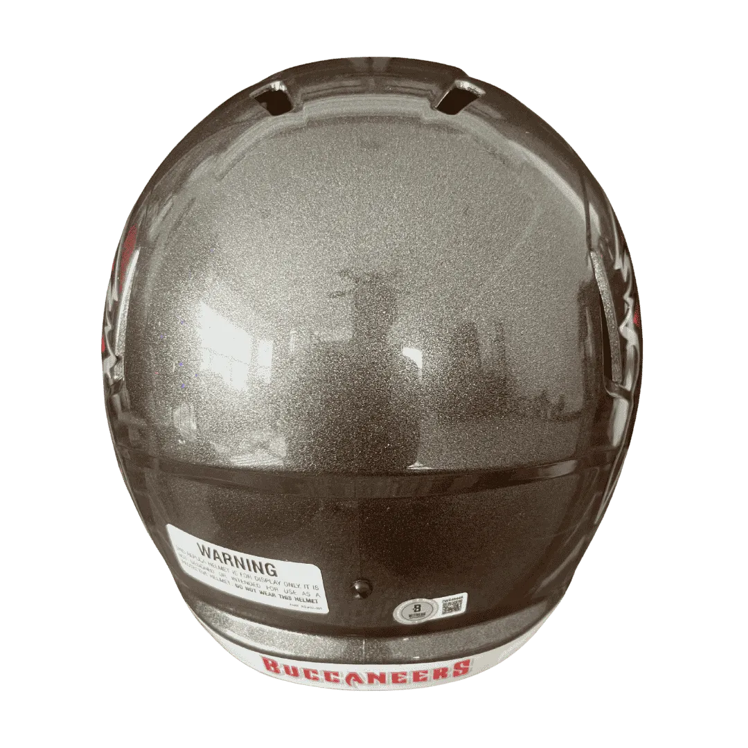 Baker Mayfield Tampa Bay Buccaneers Autographed Full Size Replica Helmet - Beckett COA