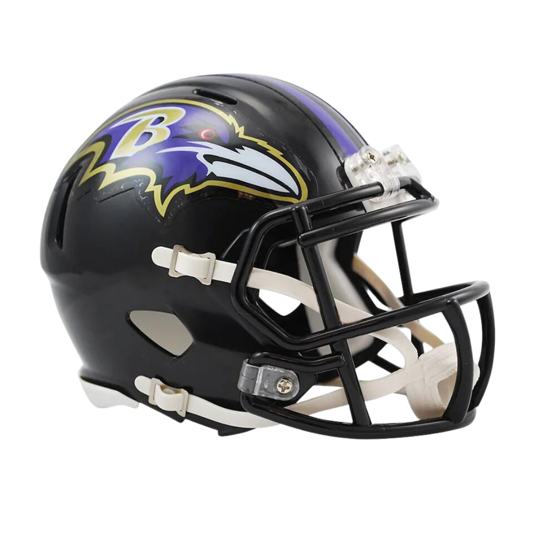 Baltimore Ravens Speed Riddell Mini Football Helmet