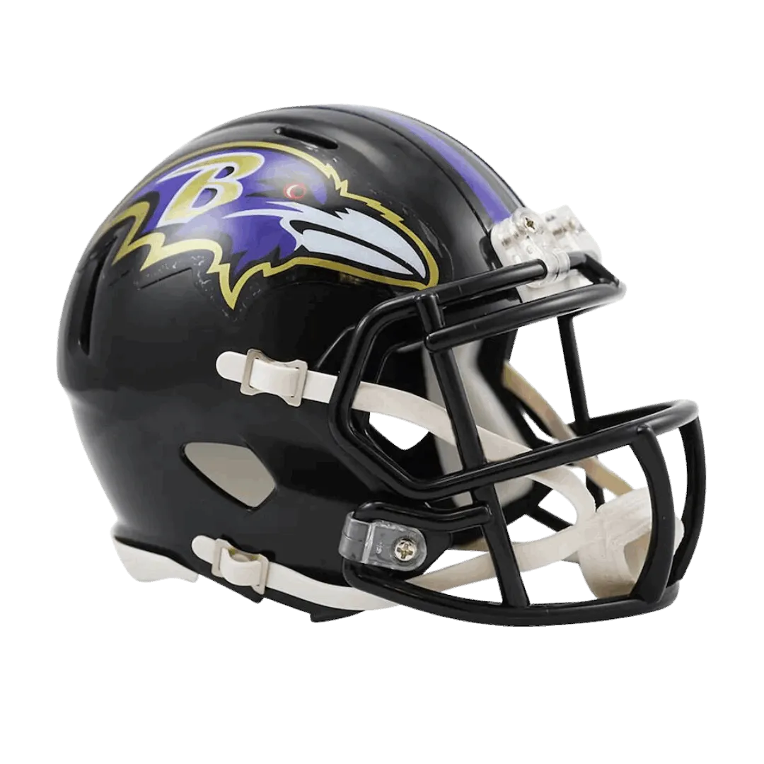 Baltimore Ravens Speed Riddell Mini Football Helmet