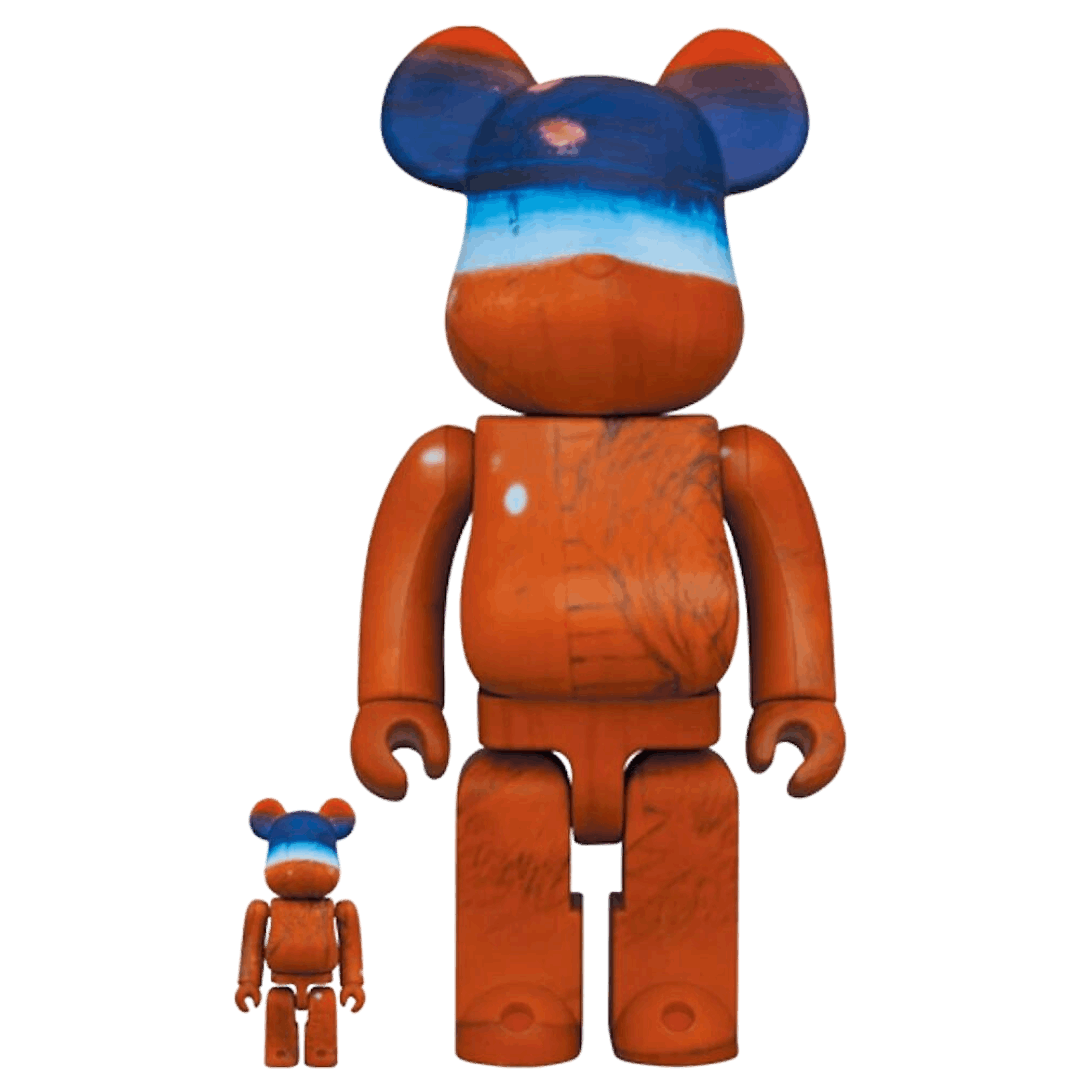 Bearbrick Nujabes (Modal Soul) 100% & 400% Set (REPLACEMENT BOX)