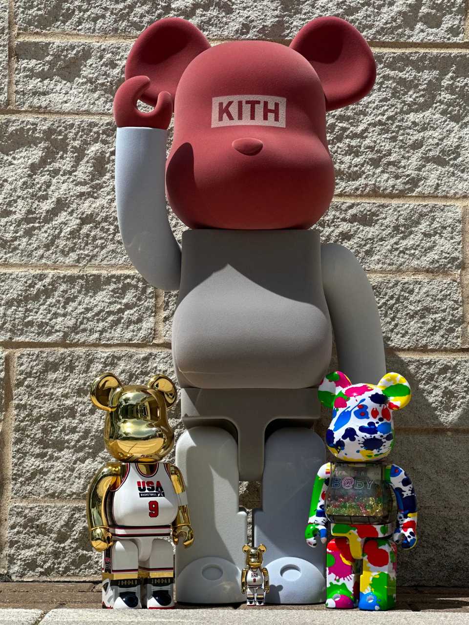 Kith Bearbrick The Palette 1000% | eBay