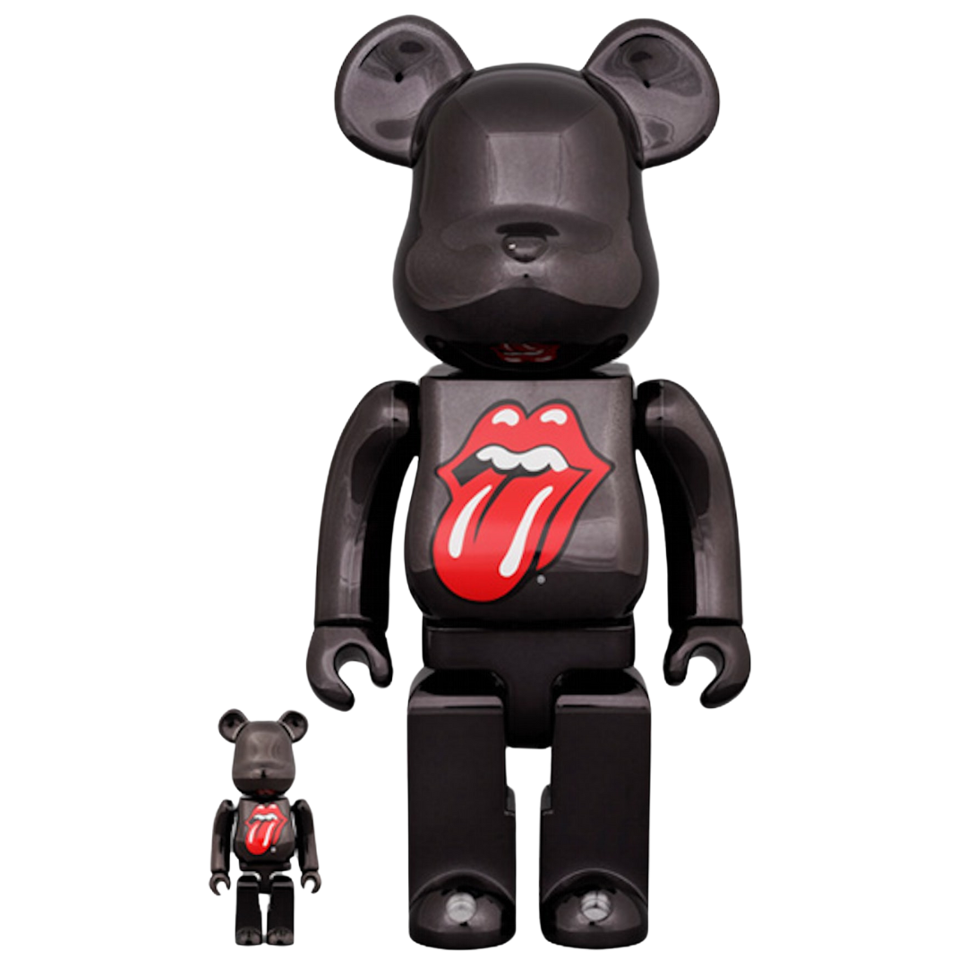 Bearbrick x Rolling Stones "Lips & Tongue" 100% & 400%