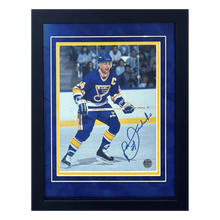 Bernie Federko St Louis Blues Autographed Framed 8x10 Photo - Fan Cave COA
