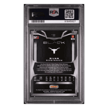 Bijan Robinson PSA 10 2023 Panini Chronicles Draft Picks Black Card #22