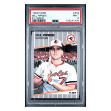 Bill Ripken PSA 9 1989 Fleer FF Error Card #616