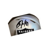 Bo Jackson Oakland Raiders Autographed Mini Speed Replica Helmet - Beckett COA