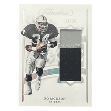 Bo Jackson 2022 Panini Flawless Patch #d /20 Card #P-BJ