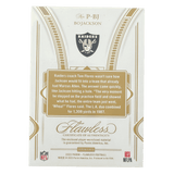 Bo Jackson 2022 Panini Flawless Patch #d /20 Card #P-BJ