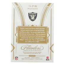 Bo Jackson 2022 Panini Flawless Patch #d /20 Card #P-BJ