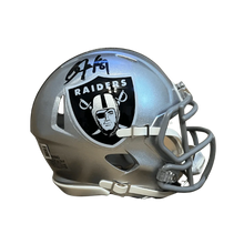 Bo Jackson Oakland Raiders Autographed Mini Speed Replica Helmet - Beckett COA