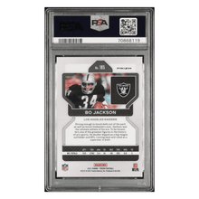 Bo Jackson PSA 10 2021 Panini Prizm Red Ice Card #185