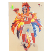 Bo Nix 2024 Panini Phoenix Color Blast Rookie RC Case Hit SSP Card #CB-BNX