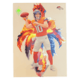 Bo Nix 2024 Panini Phoenix Color Blast Rookie RC Case Hit SSP Card #CB-BNX