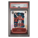 Bo Nix PSA 10 2024 Panini Donruss Optic Uptowns Rookie RC Card #3