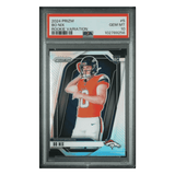 Bo Nix PSA 10 2024 Panini Prizm Rookie Variation Card #5