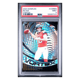 Bo Nix PSA 9 2024 Panini Donruss Vortex Rookie RC Card #VORBNI