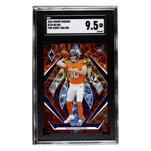 Bo Nix SGC 9.5 2024 Panini Phoenix Fire Burst #d/ 350 Card #159