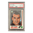 Bob Plager PSA 8 NEAR MINT 1969 Topps #13